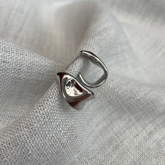 Vanity C-Hoops silver