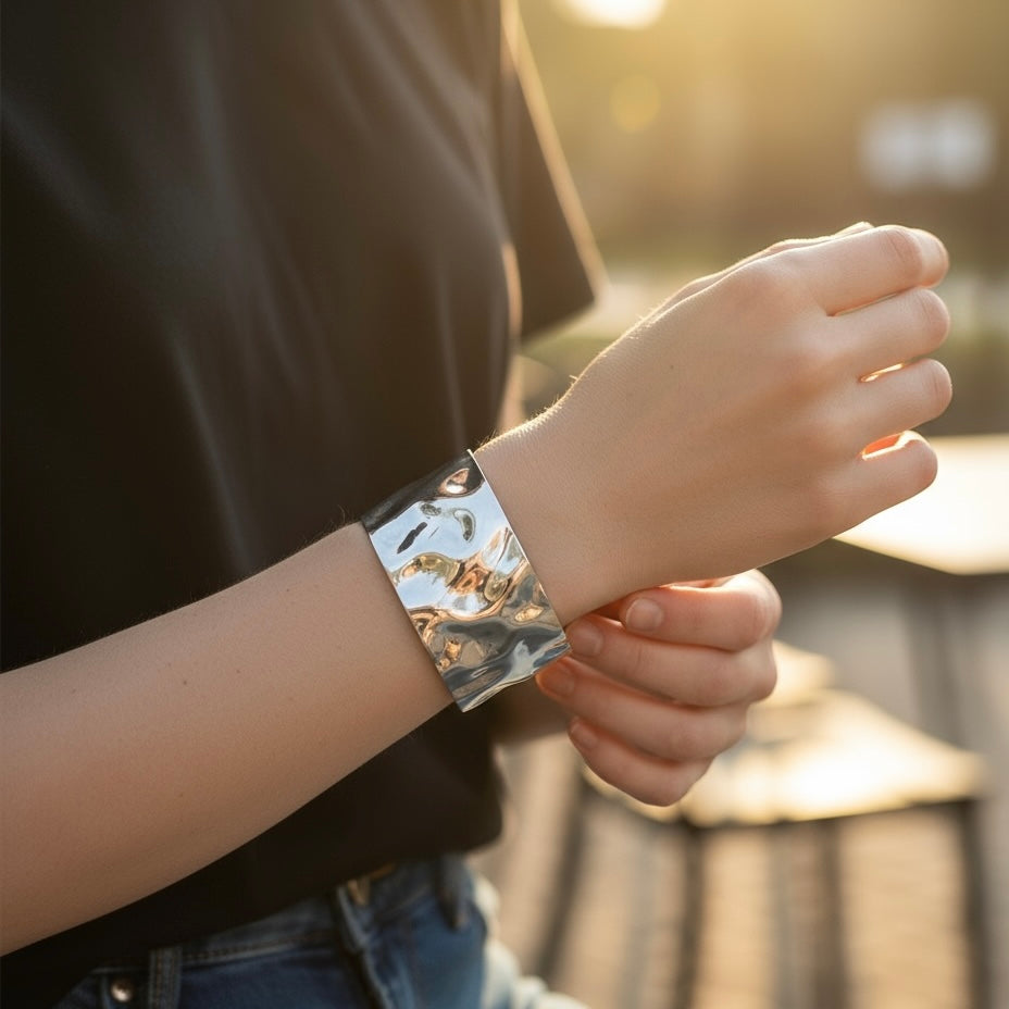 Calm Waters Cuff silfur
