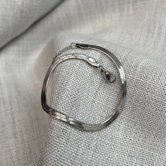 Blade Armband silfur