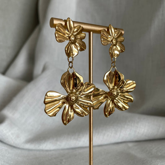 Cherry Blossom Drop Earrings