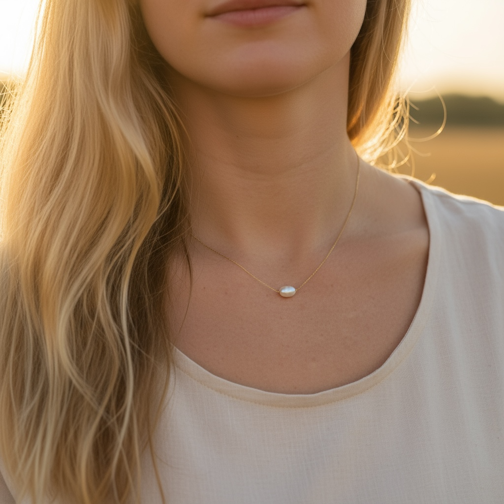 Dainty Pearl Hálsmen