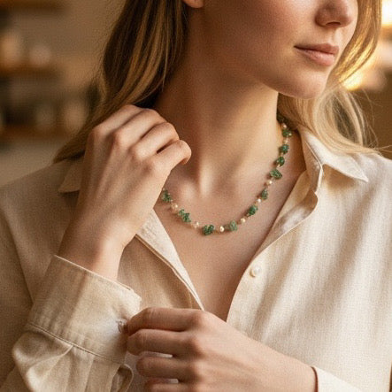 Aōra Hálsmen AVENTURINE