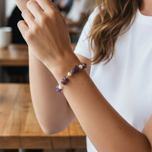 Aōra Armband AMETHYST