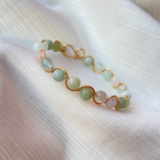 Hera Morganite Bracelet