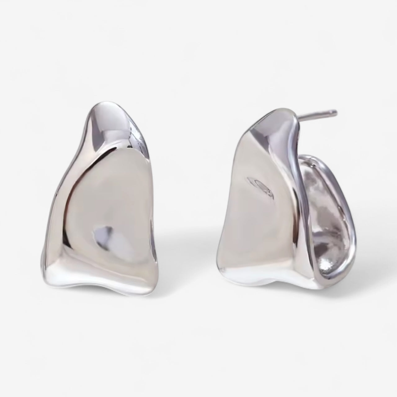 Vanity C-Hoops silver
