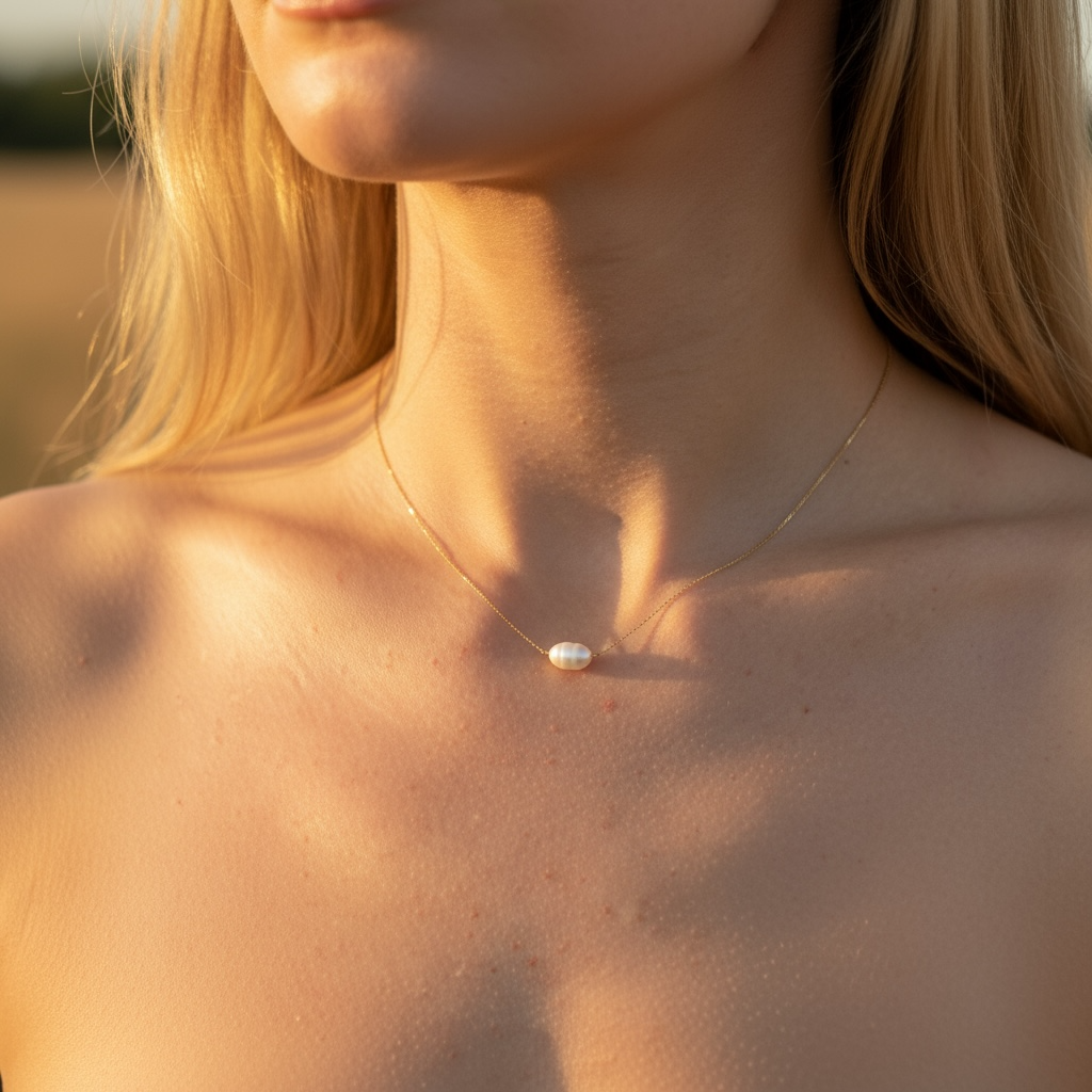 Dainty Pearl Hálsmen
