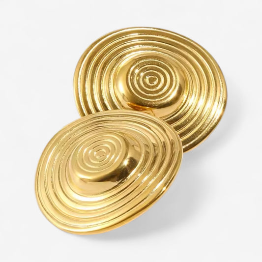Mayan Gold Studs