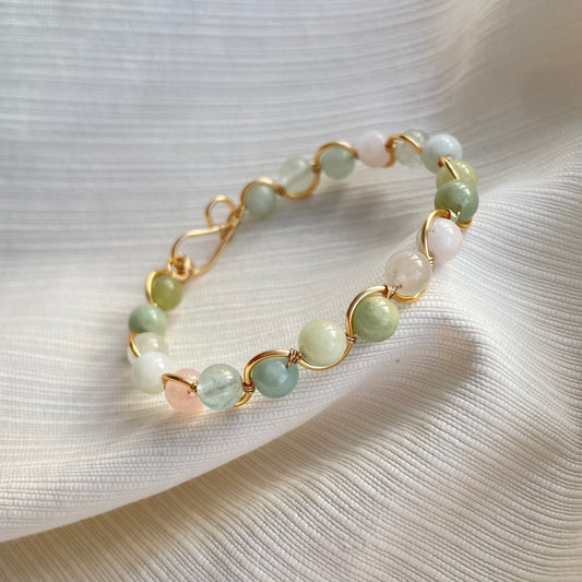 Hera Morganite Bracelet