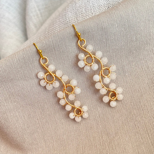 Moon Petals Earrings