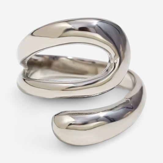 Panta Rhei Ring silver