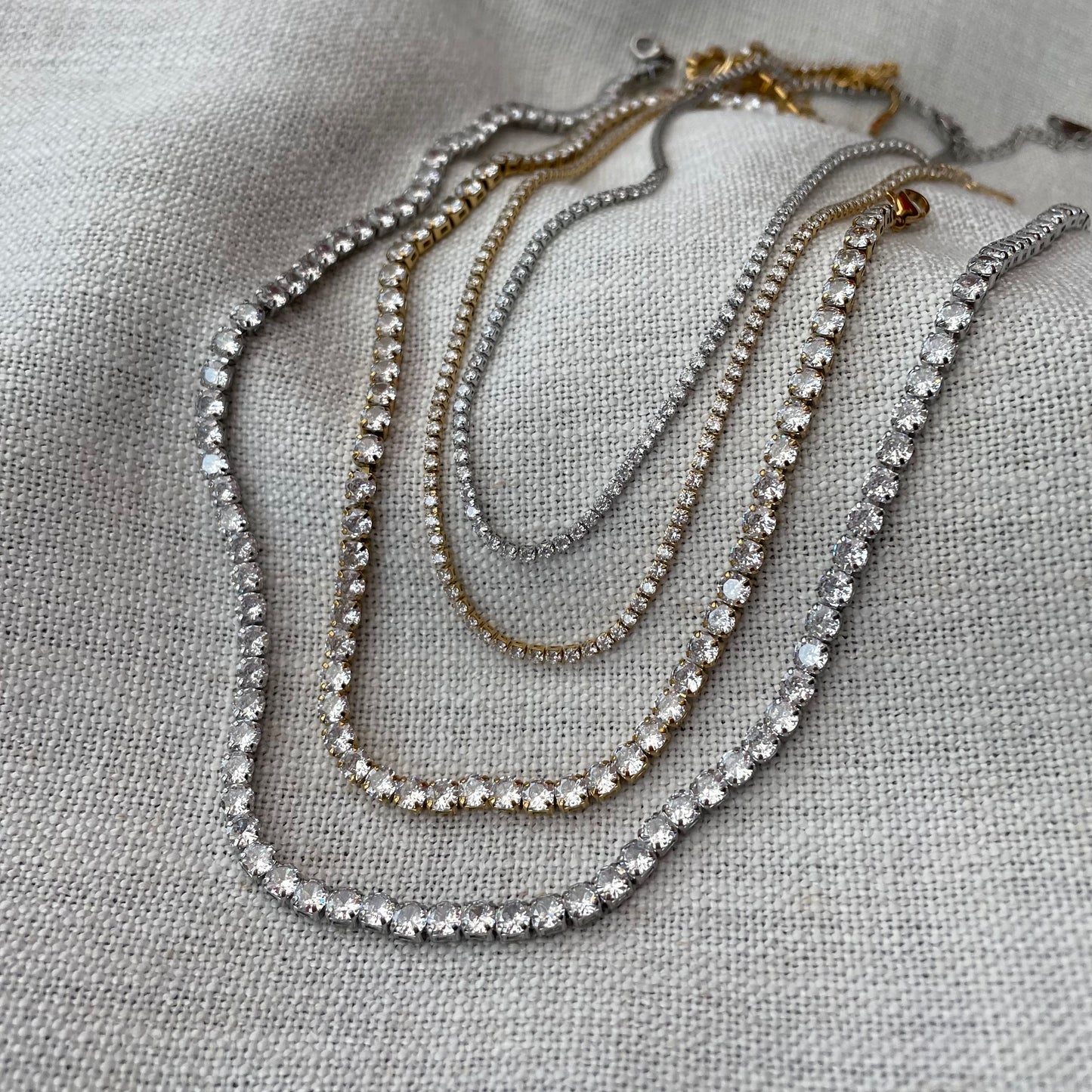 Dazzle Tennis Necklace