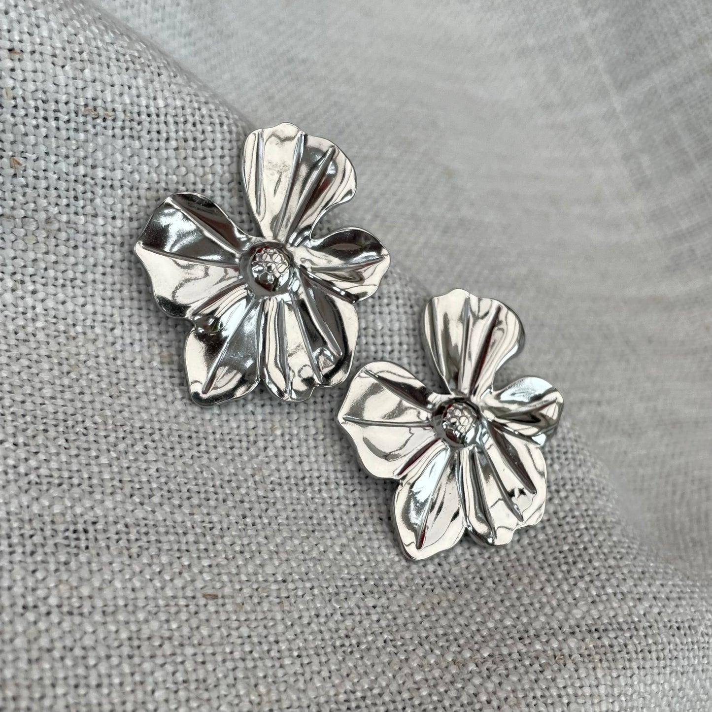 Cherry Blossom Studs silver