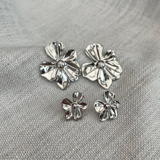 Cherry Blossom Studs silver