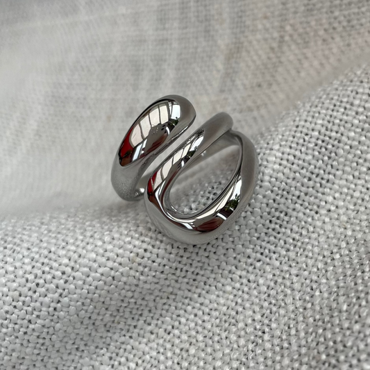 Panta Rhei Ring silver